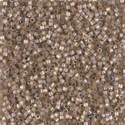 Delica Beads 11/0 - db1862b - Silk Inside Dyed Shell AB 50g