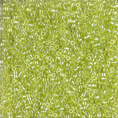 Delica 11/0 Beads - db1888 - Transparent Chartreuse Luster 7.1g