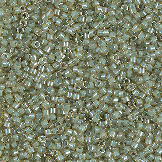 Delica 11/0 Beads - db2052 - Luminous Asparagus Green 5g