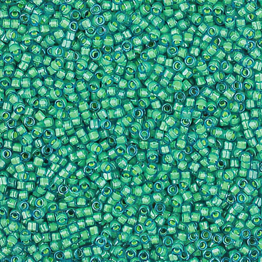 Delica Beads 11/0 - db2053b - Luminous Mermaid Green 50g