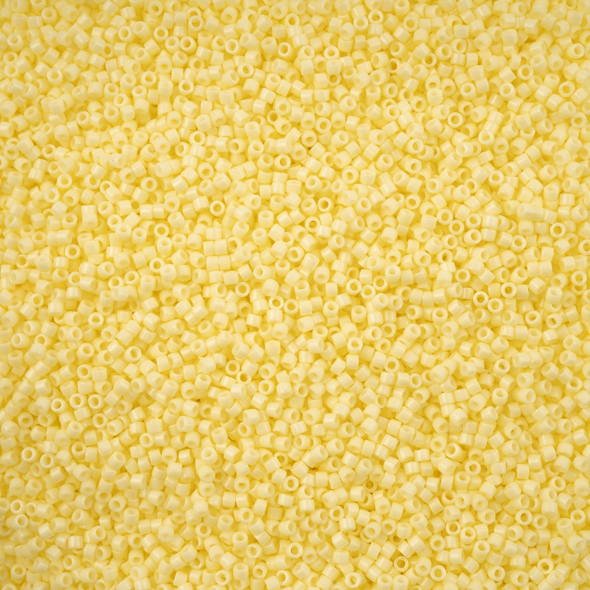 Delica 11/0 Beads - db2101 - Opaque Light Lemon Ice [Duracoat] 5.2g