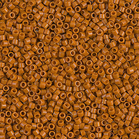 Delica 11/0 Beads - db2108 - Pumpkin [Duracoat] 5.2g
