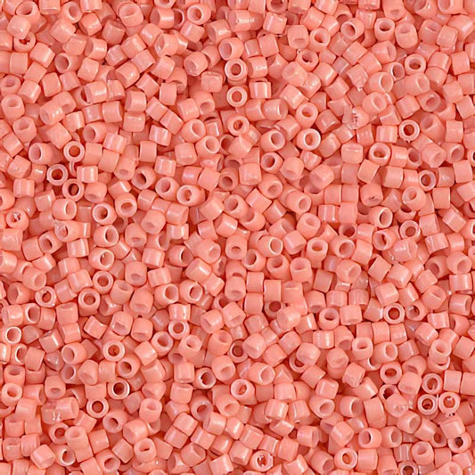 Delica Beads 11/0 - db2112b - Pastel Peach [Duracoat] 50g