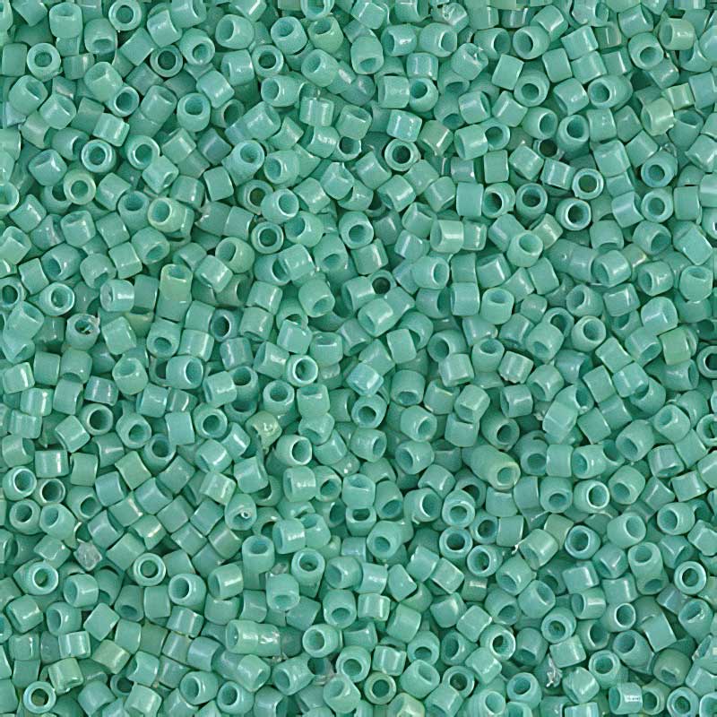 Delica Beads 11/0 - db2125b - Light Amazon Green [Duracoat] 50g