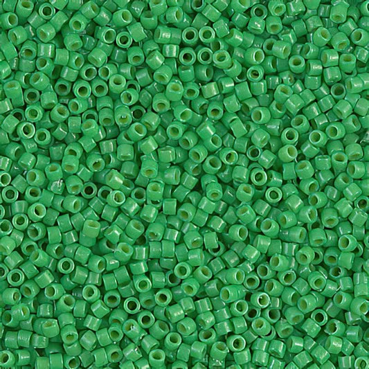 Delica 11/0 Beads - db2126 - Fiji Green [Duracoat] 5.2g