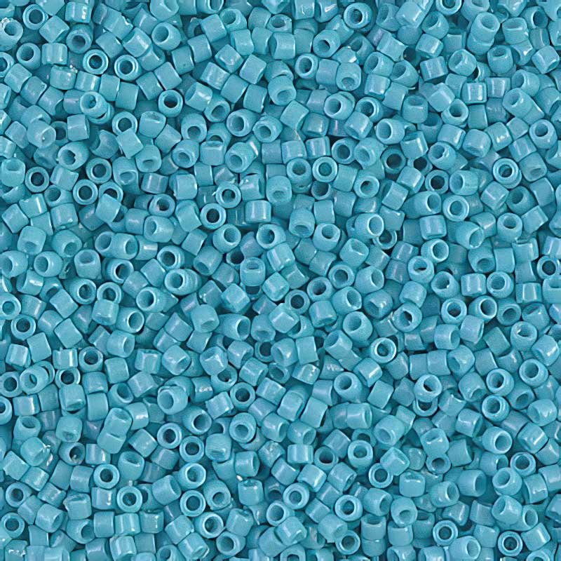 Delica Beads 11/0 - db2128b - Pale Pacific Aqua [Duracoat] 50g