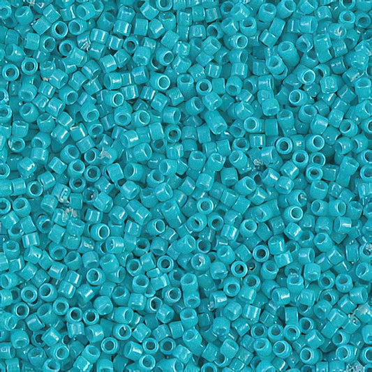 Delica Beads 11/0 - db2130b - Light Turquoise Blue [Duracoat] 50g