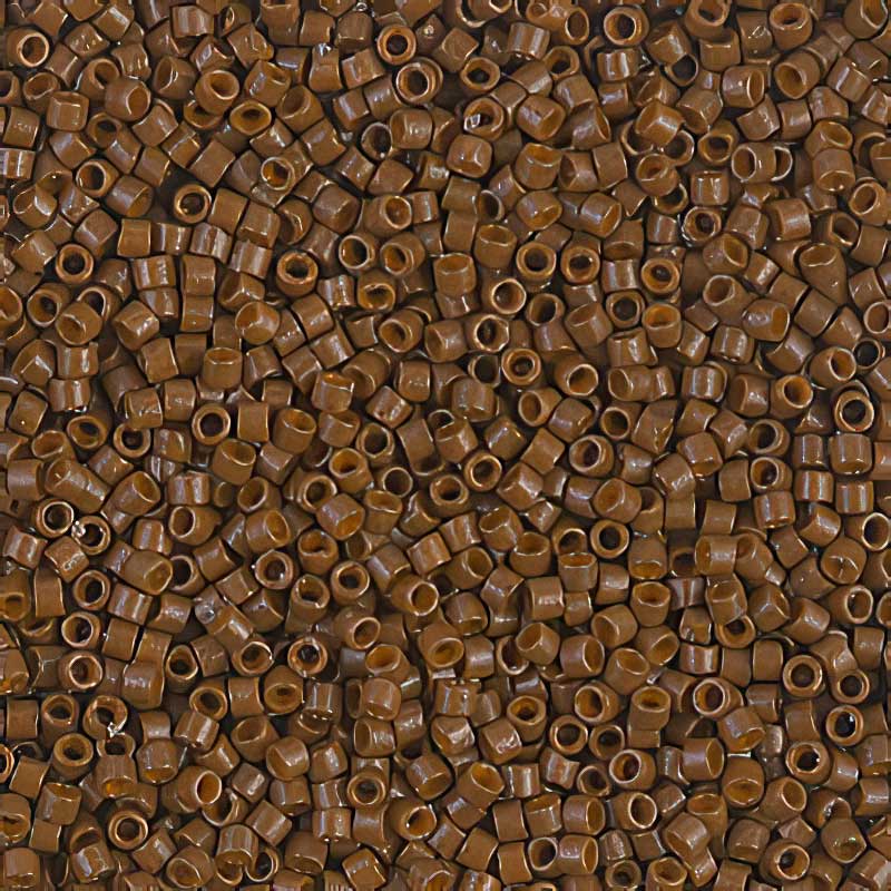 Delica 11/0 Beads - db2142 - Opaque Cognac [Duracoat] 5g