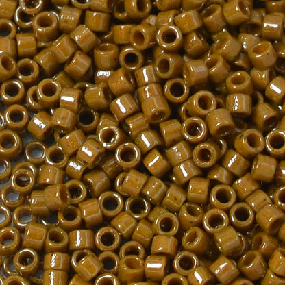 Delica 11/0 Beads - db2142 - Opaque Cognac [Duracoat] 5g