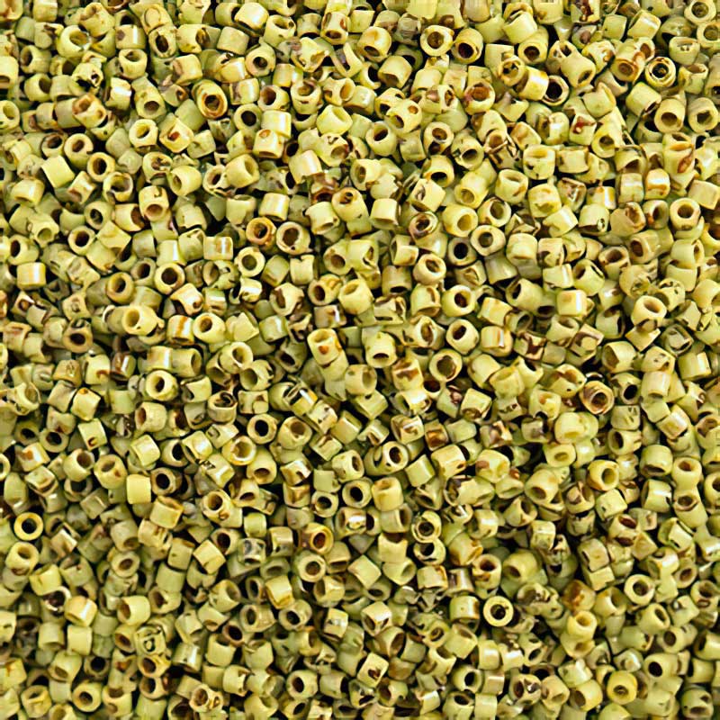Delica Beads 11/0 - db2265b - Picasso Key Lime 50g