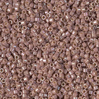 Delica Beads 11/0 - db2271b - Opaque Glazed Dark Rose AB 50g