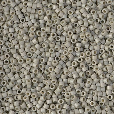 Delica 11/0 Beads - db2282 - Frosted Glazed Grey Matte 5.2g