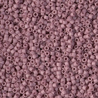 Delica Beads 11/0 - db2294b - Frosted Glazed Amethyst Matte 50g