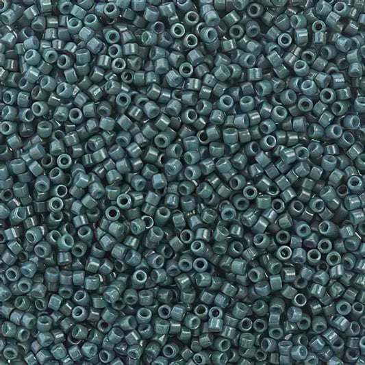 Delica 11/0 Beads - db2358 - Seaweed Green [Duracoat] 5.2g
