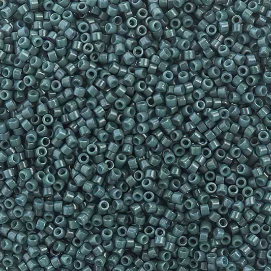 Delica Beads 11/0 - db2358b - Seaweed Green [Duracoat] 50g