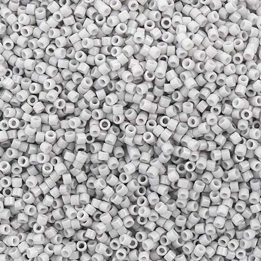 Delica Beads 11/0 - db2366b - Soft Grey [Duracoat] 50g