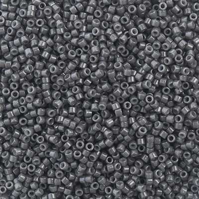 Delica 11/0 Beads - db2368 - Charcoal Grey [Duracoat] 5.2g