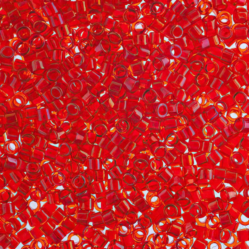 Delica Beads 11/0 - db2374b - Inside Colour Cherry 50g