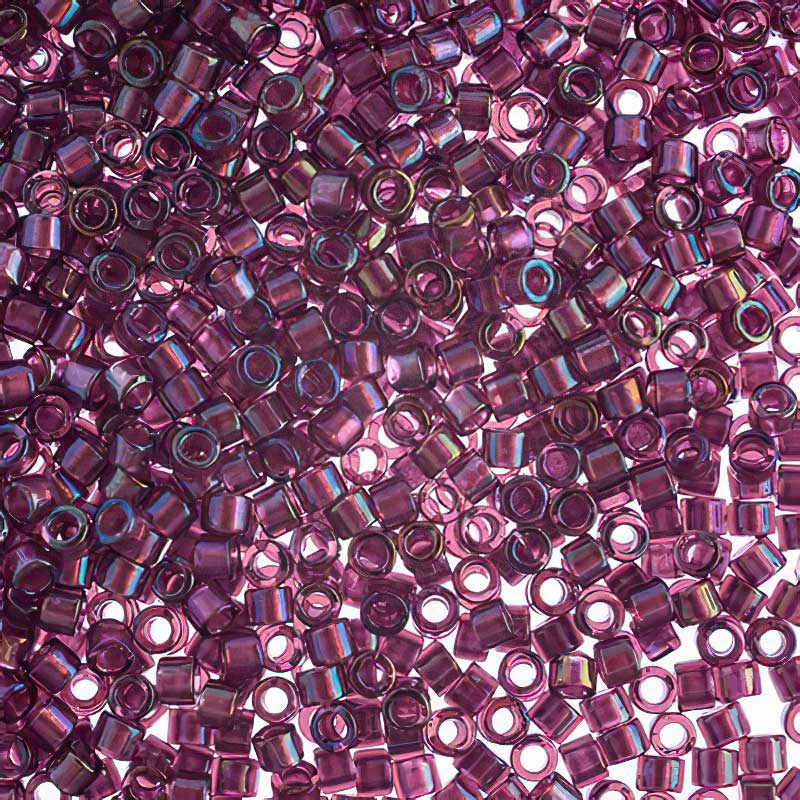 Delica Beads 11/0 - db2390b - Inside Colour Purple Patina 50g