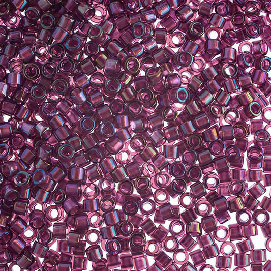 Delica Beads 11/0 - db2390b - Inside Colour Purple Patina 50g