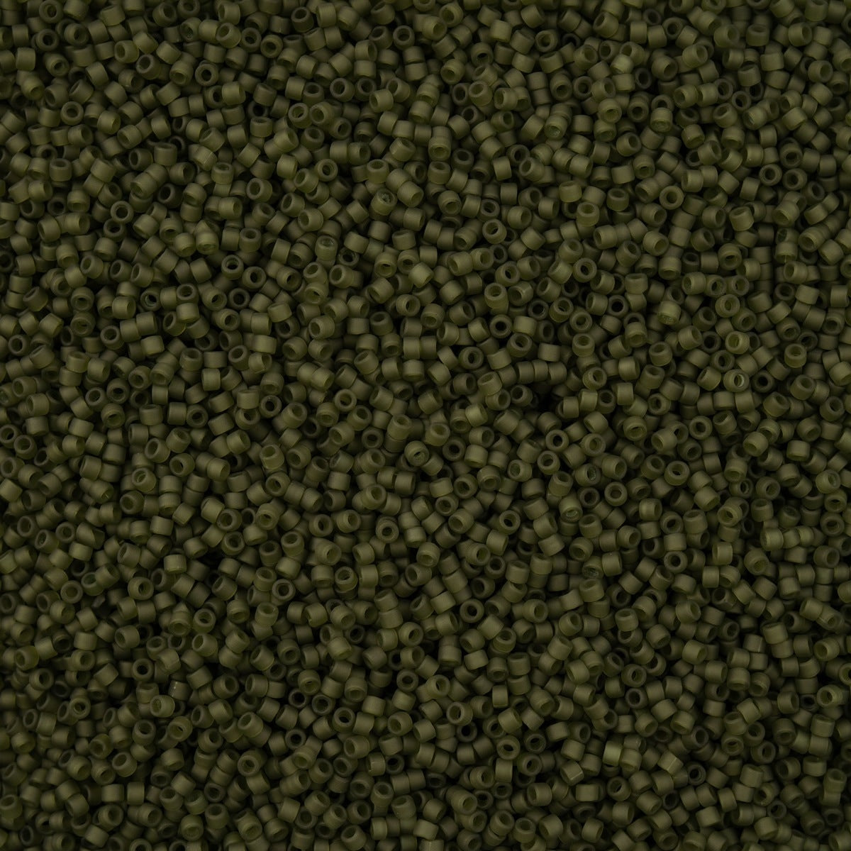 Delica Beads 11/0 - db2404b - Olive Matte 50g