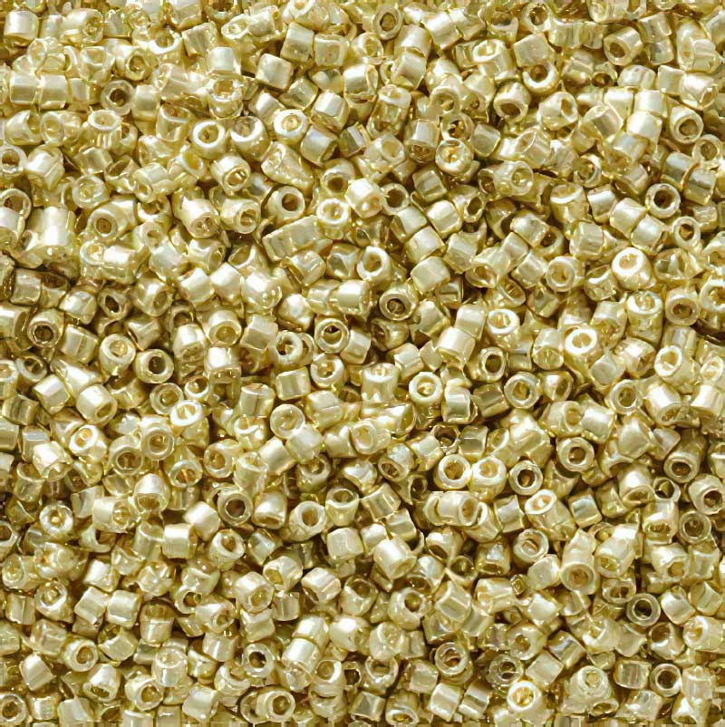 Delica Beads 11/0 - db2502b - Galvanized Yellow [Duracoat] 50g