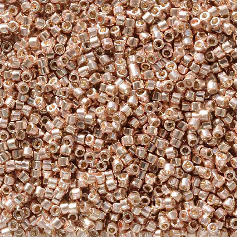 Delica Beads 11/0 - db2503b - Galvanized Bright Copper [Duracoat] 50g