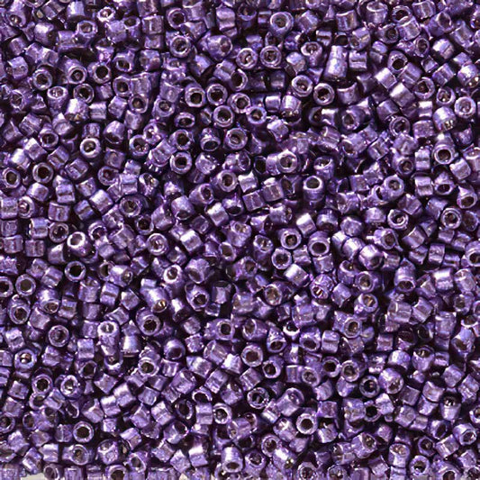 Delica 11/0 Beads - db2509 - Galvanized Dark Lilac [Duracoat] 5.2g