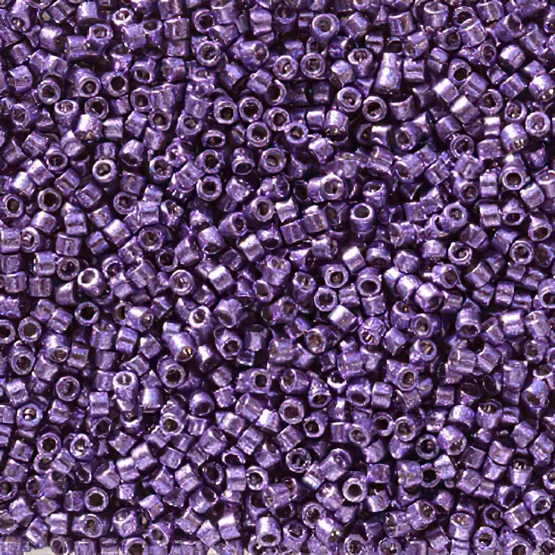 Delica Beads 11/0 - db2509b - Galvanized Dark Lilac [Duracoat] 50g