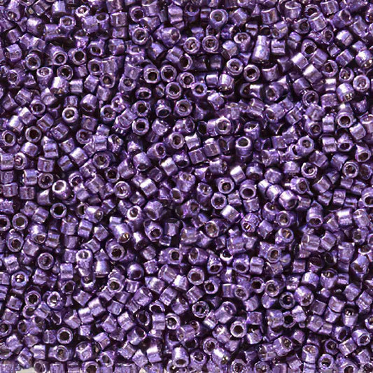 Delica Beads 11/0 - db2509b - Galvanized Dark Lilac [Duracoat] 50g