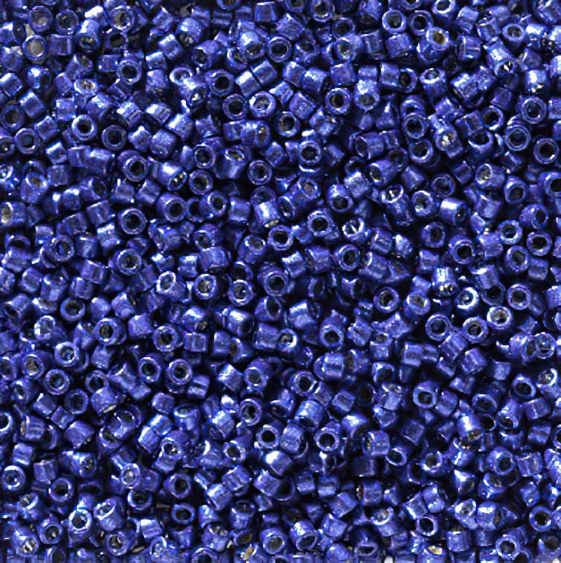 Delica 11/0 Beads - db2511 - Galvanized Navy [Duracoat] 5.2g