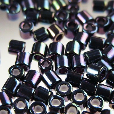 Delica 8/0 Beads - dbl0002 - Metallic Dark Blue Iris 5.2g