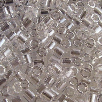 Delica 8/0 Beads - dbl0050 - Crystal White Lustre 5.2g