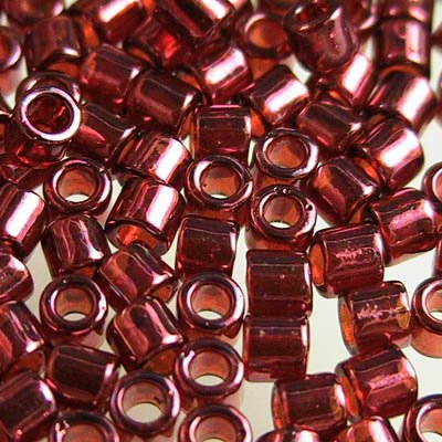 Delica 8/0 Beads - dbl0116 - Wine Gold Lustre 10g