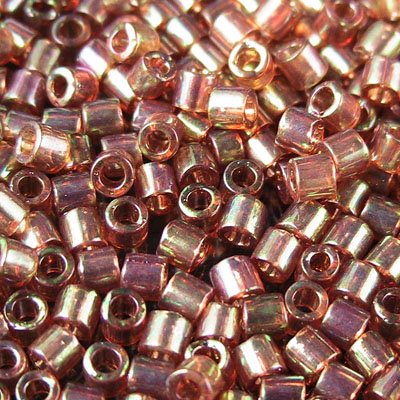 Delica 8/0 Beads - dbl0122 - Root Beer Gold Lustre 5.2g