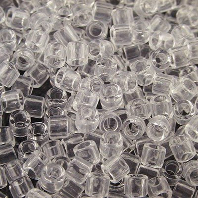 Delica 8/0 Beads - dbl0141 - Crystal 5.2g