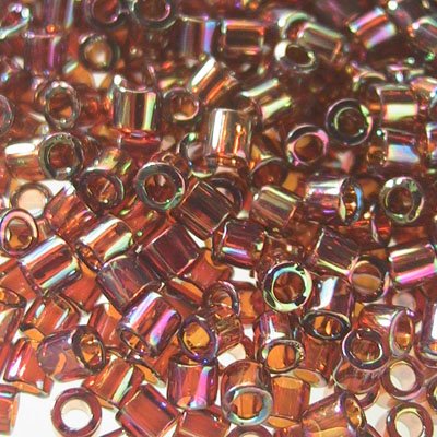 Delica 8/0 Beads - dbl0170 - Transparent Topaz AB 10g