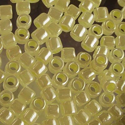 Delica 8/0 Beads - dbl0232 - Light Lemon Ice Ceylon 10g