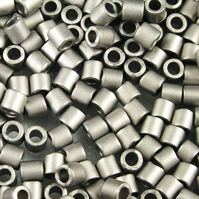 Delica Beads 8/0 - dbl0321b - Metallic Silver Matte 50g