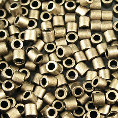 Delica 8/0 Beads - dbl0322 - Metallic Gold Matte 5.2g