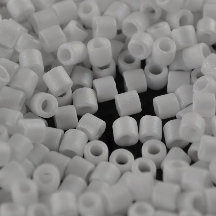 Delica Beads 8/0 - dbl0351b - Matte White 50g