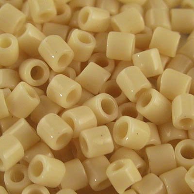 Delica 8/0 Beads - dbl0732 - Opaque Dark Cream 5.2g