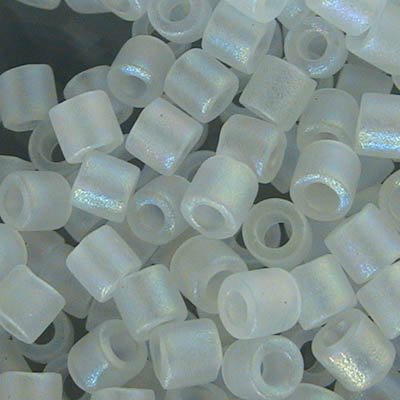 Delica 8/0 Beads - dbl0851 - Matte Transparent Crystal AB 5.2g