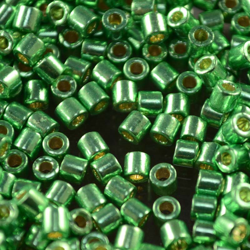 Delica 8/0 Beads - dbl1844 - Duracoat Galvanized Wintergreen 5g