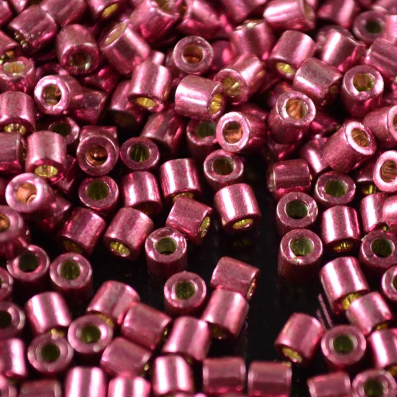 Delica 8/0 Beads - dbl1849 - Duracoat Galvanized Magenta 5g