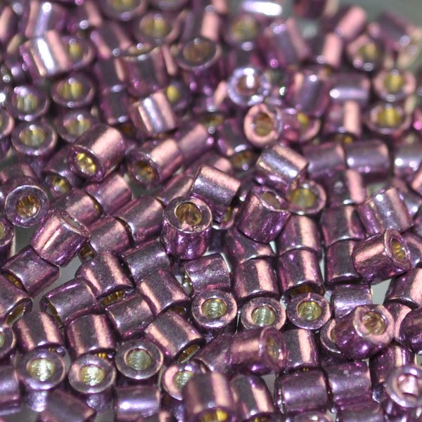 Delica 8/0 Beads - dbl1850 - Duracoat Galvanized Eggplant 5g