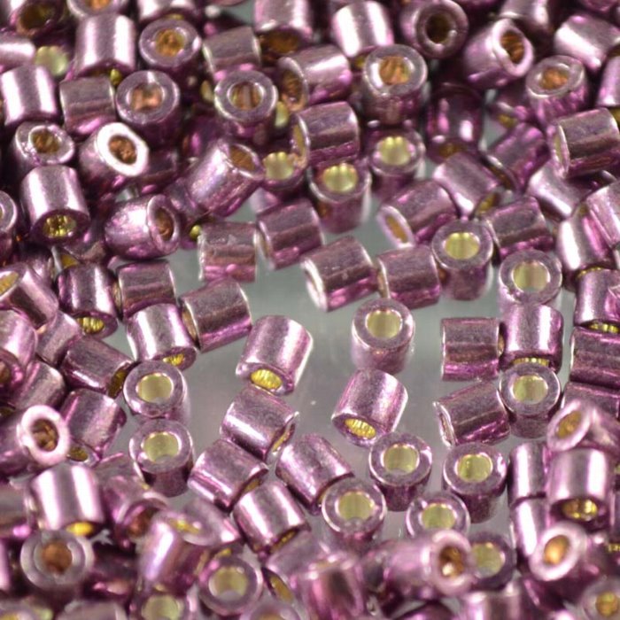 Delica 8/0 Beads - dbl1850 - Duracoat Galvanized Eggplant 5g