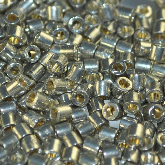 Delica 8/0 Beads - dbl1851 - Duracoat Galvanized Light Pewter 5g