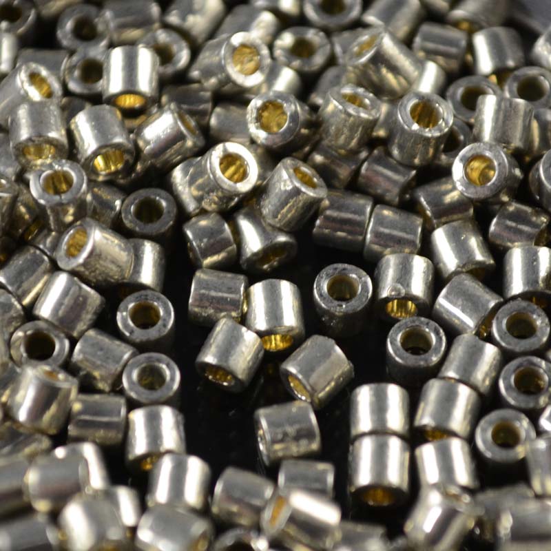 Delica 8/0 Beads - dbl1851 - Duracoat Galvanized Light Pewter 5g