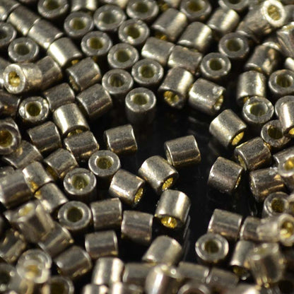 Delica 8/0 Beads - dbl1852 - Duracoat Galvanized Pewter 5g